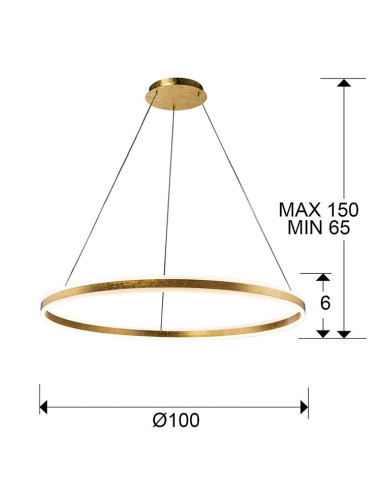 HELIA LÁMPARA LED 100D