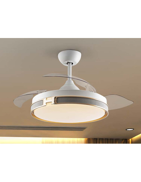 HERON VENTILADOR ORO DIMABLE