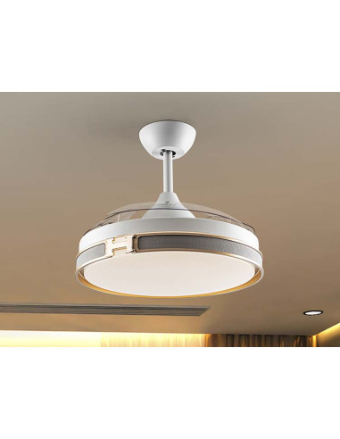 HERON VENTILADOR ORO DIMABLE
