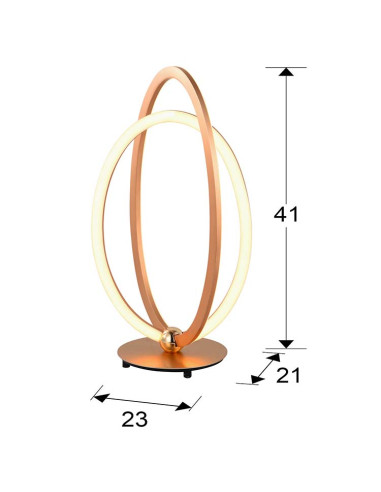 SOBREMESA LED OCELLIS