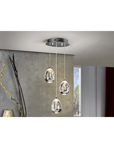 LÁMPARA Ø25 ROCÍO 3 LED