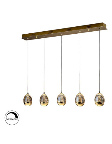 LÁMPARA ROCÍO 5 LED LINEAL
