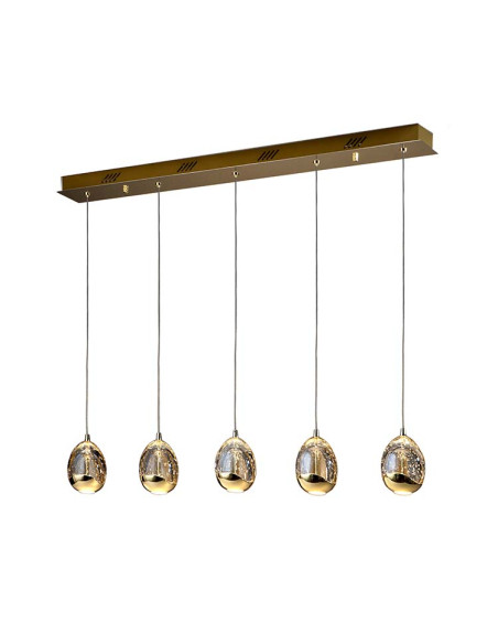 LÁMPARA LED ROCÍO 5 LUCES DIMABLE LINEAL