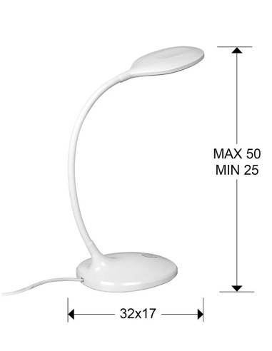 SOBREMESA LED SCOOP
