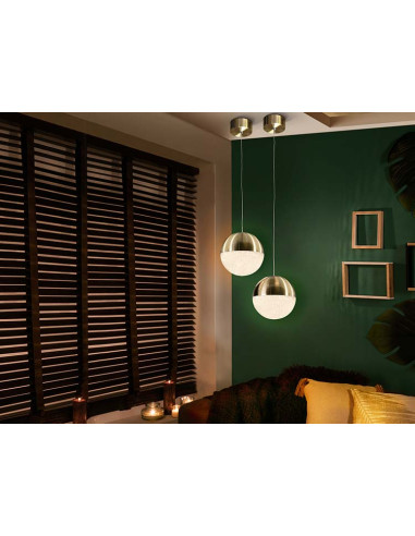 LÁMPARA 1 LUZ LED SPHERE Ø20
