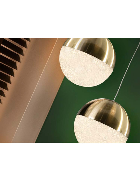 LÁMPARA 1 LUZ LED SPHERE Ø20