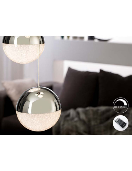 LÁMPARA 5 LUCES LED SPHERE Ø33 DIMABLE