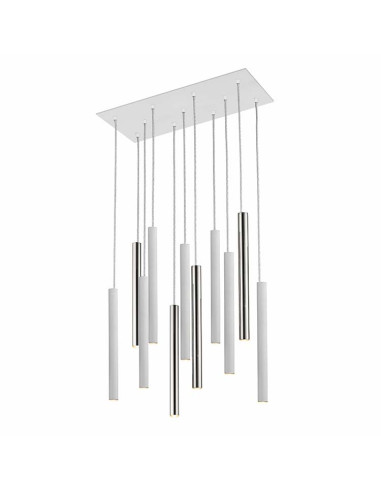 LÁMPARA VARAS 11 LUZ