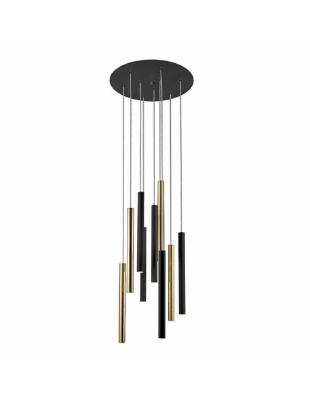 LÁMPARA VARAS 9 LUCES