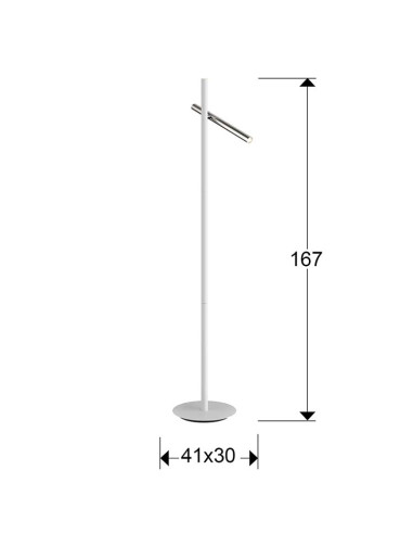 PIE SALÓN VARAS 2 LUCES