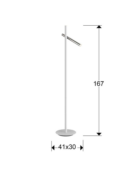 PIE SALÓN VARAS 2 LUCES