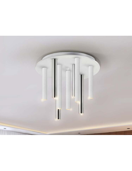 PLAFÓN VARAS 9 LUCES