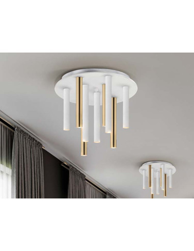 PLAFÓN VARAS 9 LUCES