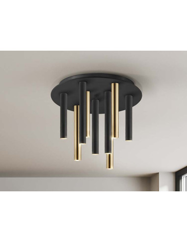 PLAFÓN VARAS 9 LUCES