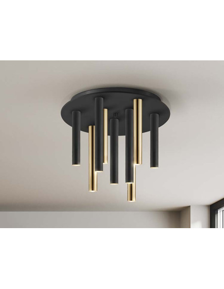 PLAFÓN VARAS 9 LUCES