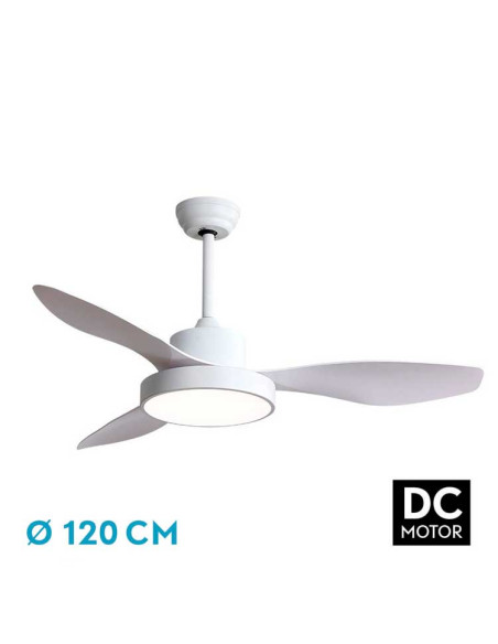 Ventilador de techo motor DC 48W Hayate
