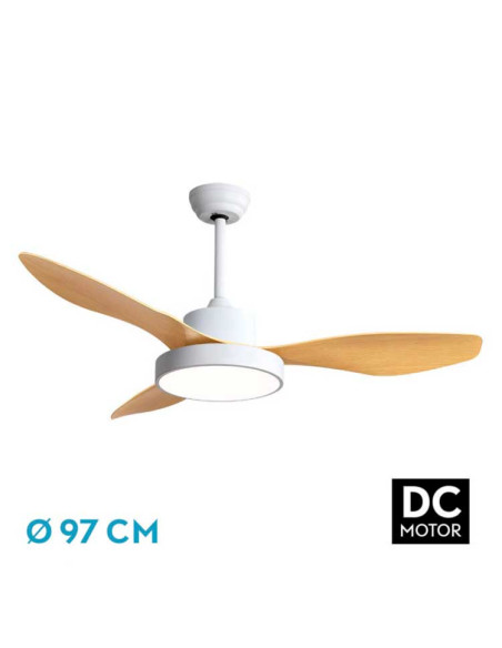 Ventilador de techo motor DC 24W HAYATE mini
