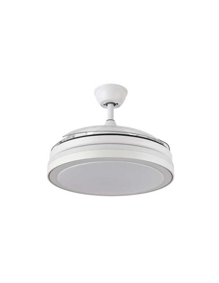 Ventilador Desplegable Esparta Blanco DC LED 72W