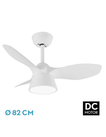 Ventilador de techo motor DC 36W Cúbico