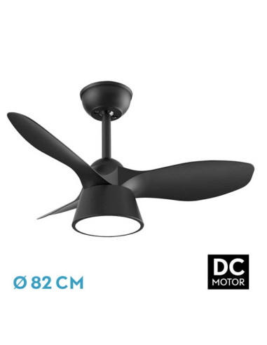 Ventilador de techo motor DC 36W Cúbico