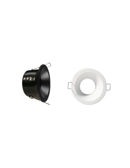 Empotrable modelo ARO FH121-BK en color Negro para 1xGU10 (no incluida)