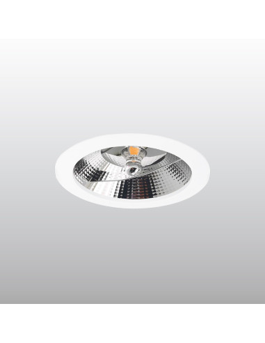 Empotrable modelo ARO RCAQR46-WH en color Blanco para 1xGU10 (no incluida)
