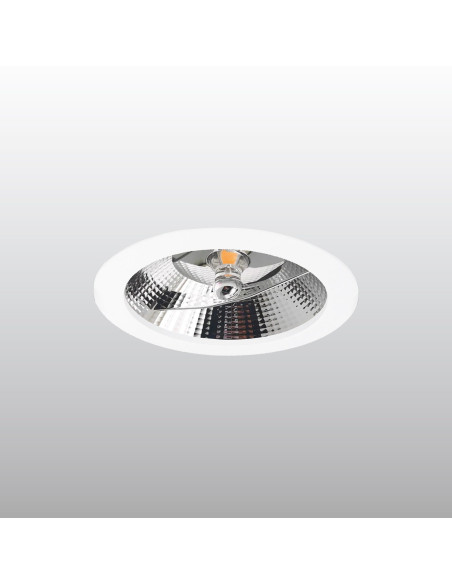 Empotrable modelo ARO RCAQR46-WH en color Blanco para 1xGU10 (no incluida)