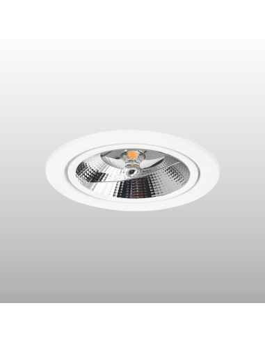Empotrable modelo ARO RCAQR41-WH en color Blanco para 1xGU10 (no incluida)