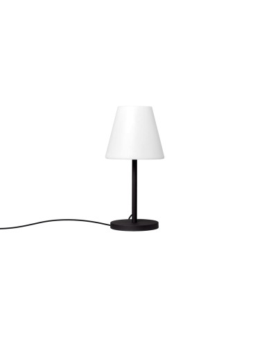 Lámpara de mesa modelo EX1361-BK en color Negro para 1xE27 (no incluida)