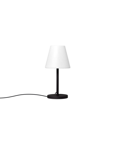 Lámpara de mesa modelo EX1361-BK en color Negro para 1xE27 (no incluida)