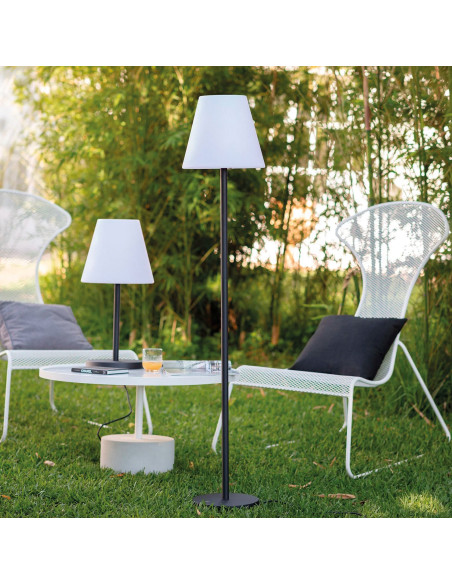 Lámpara de pie modelo EX1363-BK en color Negro para 1xE27 (no incluida)