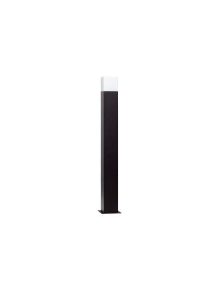 Baliza de suelo modelo BALIZA EX1023-BK en color Negro para 1xE27 (no incluida)