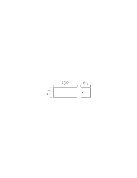 Aplique de pared modelo EX1152