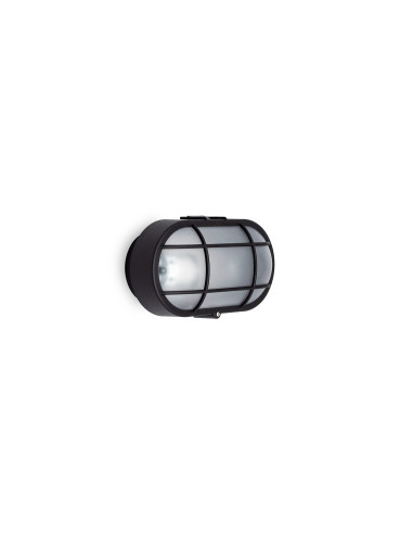 Aplique de pared modelo EX1047-BK en color Negro para 1xE27 (no incluida)