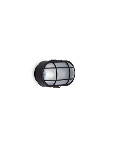 Aplique de pared modelo EX1047-BK en color Negro para 1xE27 (no incluida)