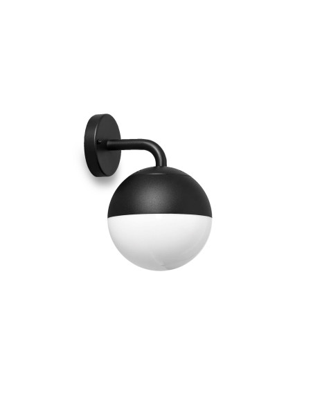 Aplique de pared modelo EX1045-BK en color Negro para 1xE27 (no incluida)