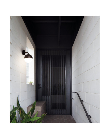 Aplique de pared modelo EX1045-BK en color Negro para 1xE27 (no incluida)