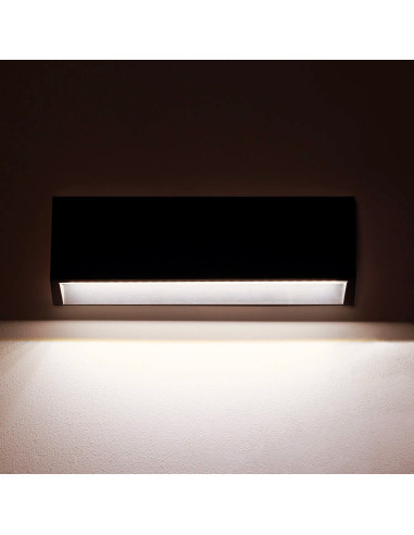 Aplique de pared modelo EX9282-BK en color Negro