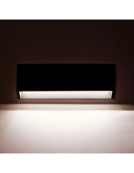 Aplique de pared modelo EX9282-BK en color Negro