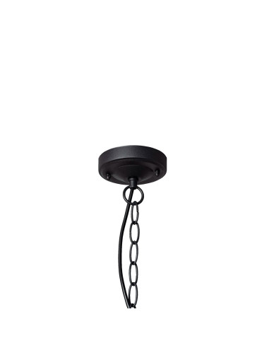 Lámpara colgante modelo EX1367-BK en color Negro para 1xE27 (no incluida)