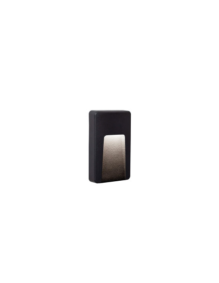 Aplique de pared modelo EX1021-BK en color Negro