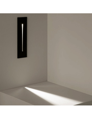 Aplique de pared modelo EX1006-BK en color Negro