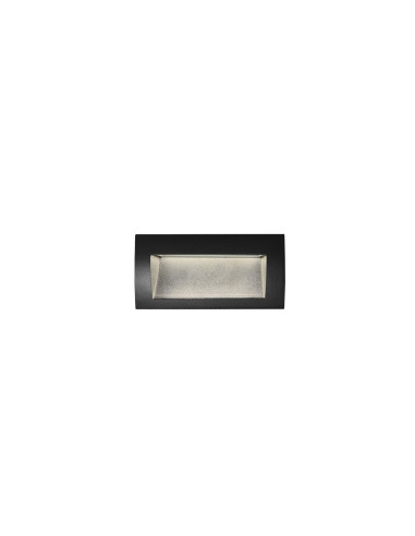 Aplique de pared modelo EX1016-BK en color Negro