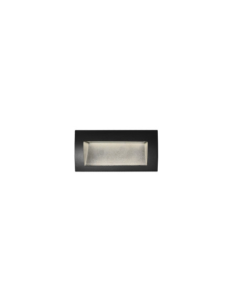 Aplique de pared modelo EX1016-BK en color Negro