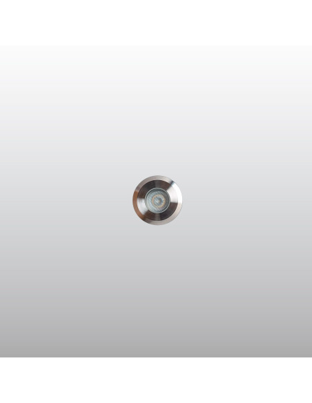 Aplique de pared modelo EMP6140-INOX 12/24V en color Niquel