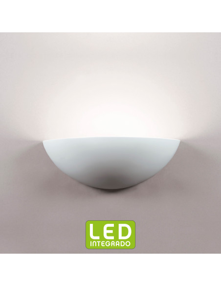 Aplique de pared modelo ESFERA 295 LED Dimable en color Blanco