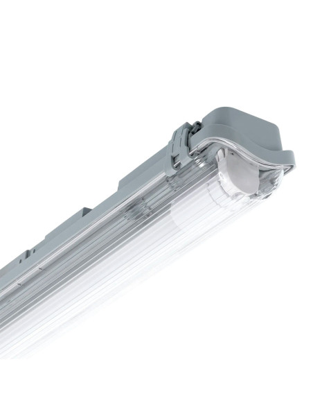 Plafón de techo modelo PANTALLA IP65 1X1500 en color Blanco para 1xG13 (no incluida)