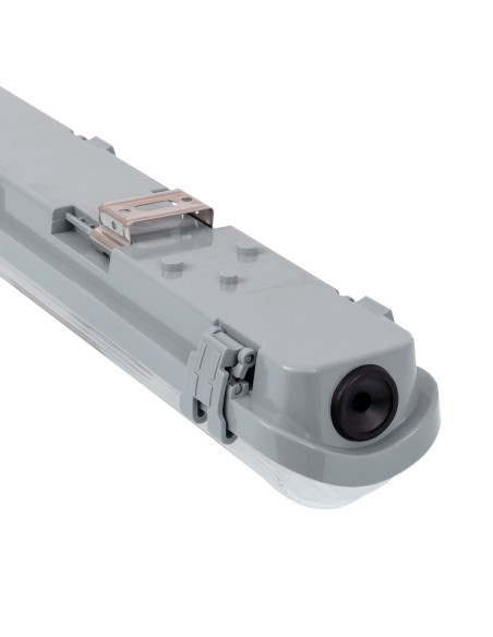 Plafón de techo modelo PANTALLA IP65 1X1500 en color Blanco para 1xG13 (no incluida)