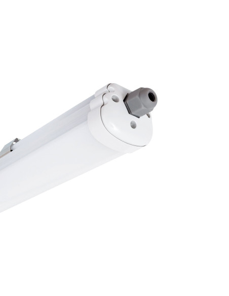 Plafón de techo modelo PANTALLA LED SLIM IP65 48W en color Blanco
