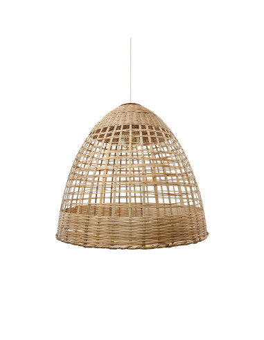 Lámpara colgante modelo MARBELLA en color Natural para 1xE27 (no incluida)